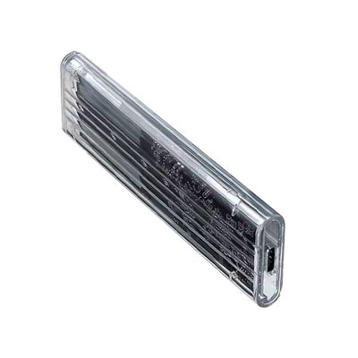 Transparent NVMe M.2 SSD Enclosure 10Gbps for 2230-2280 SSDs