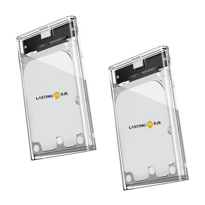 2.5 Inch SATA SSD Enclosure USB 3.0 Type-C Transparent Case