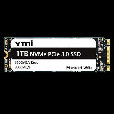 1TB M.2 NVMe PCIe 3.0 SSD 3500MB/s Read 3000MB/s Write