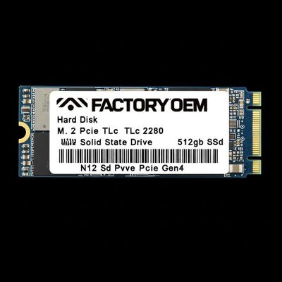 M.2 PCIe 4.0 SSD 512GB 7450MB/s Read Speed for Laptop Desktop