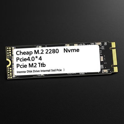 M.2 PCIe 4.0 NVMe SSD 1TB 7450MB/s Read Speed