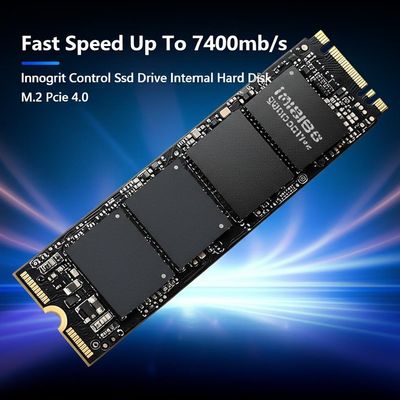 Innogrit PCIe 4.0 SSD 7450MB/s Read 6600MB/s Write M.2 2280