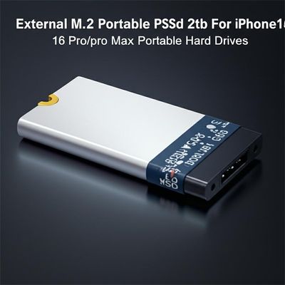 LASTINGIN 2TB M.2 Portable SSD USB3.2 TypeC Aluminum Alloy