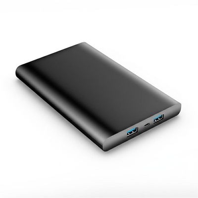 Plastic Case 2.5" SATA SSD Enclosure USB 3.1 Type C 5Gbps