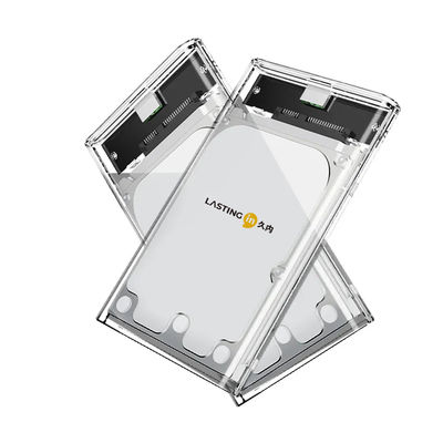 Transparent Hdd Case Caddy Box 2.5 Ssd Sata Adapter External Hard Drive Box